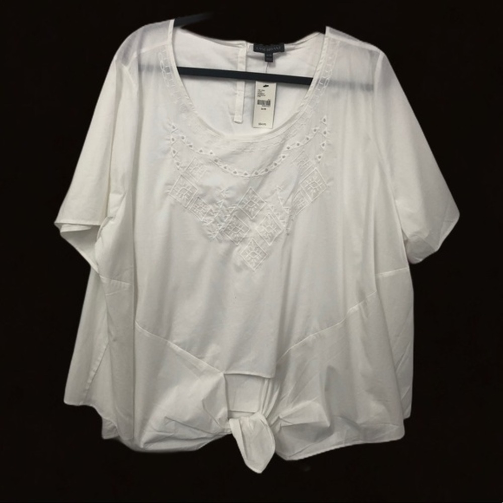 LANE BRYANT WHITE TOP 26/28